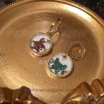 AAA APM Monaco Jewelry Copy - Angry Birds Earrings In Yellow Gold